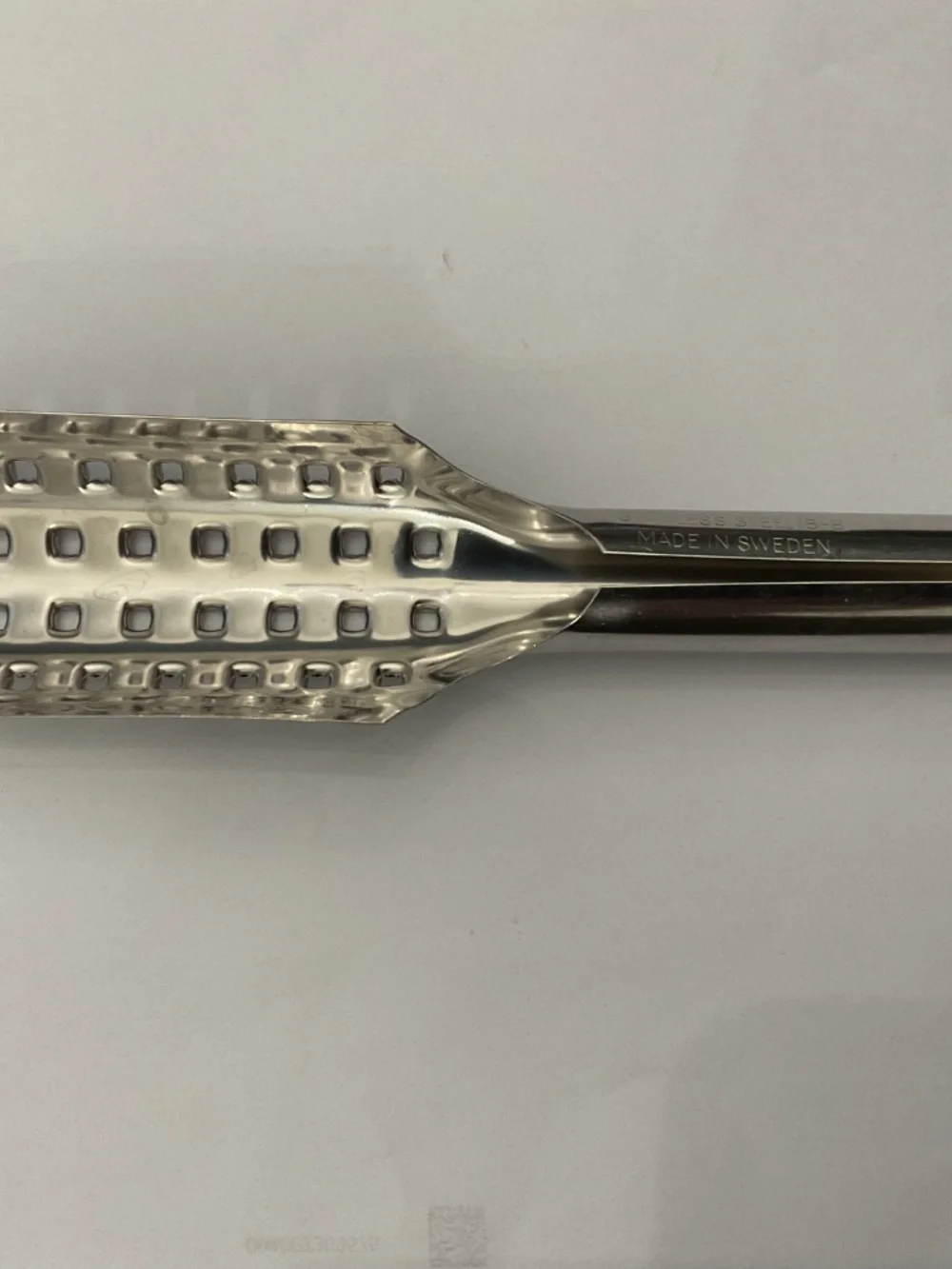 Swedish Stainless Steel Hand Grater/Descaler with Large Holes/Coarse Grating